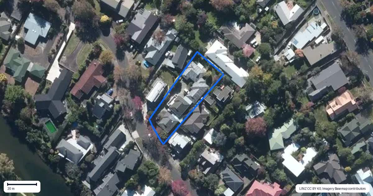 Property context map for 18D Montgomery Terrace, Hokowhitu, Palmerston North