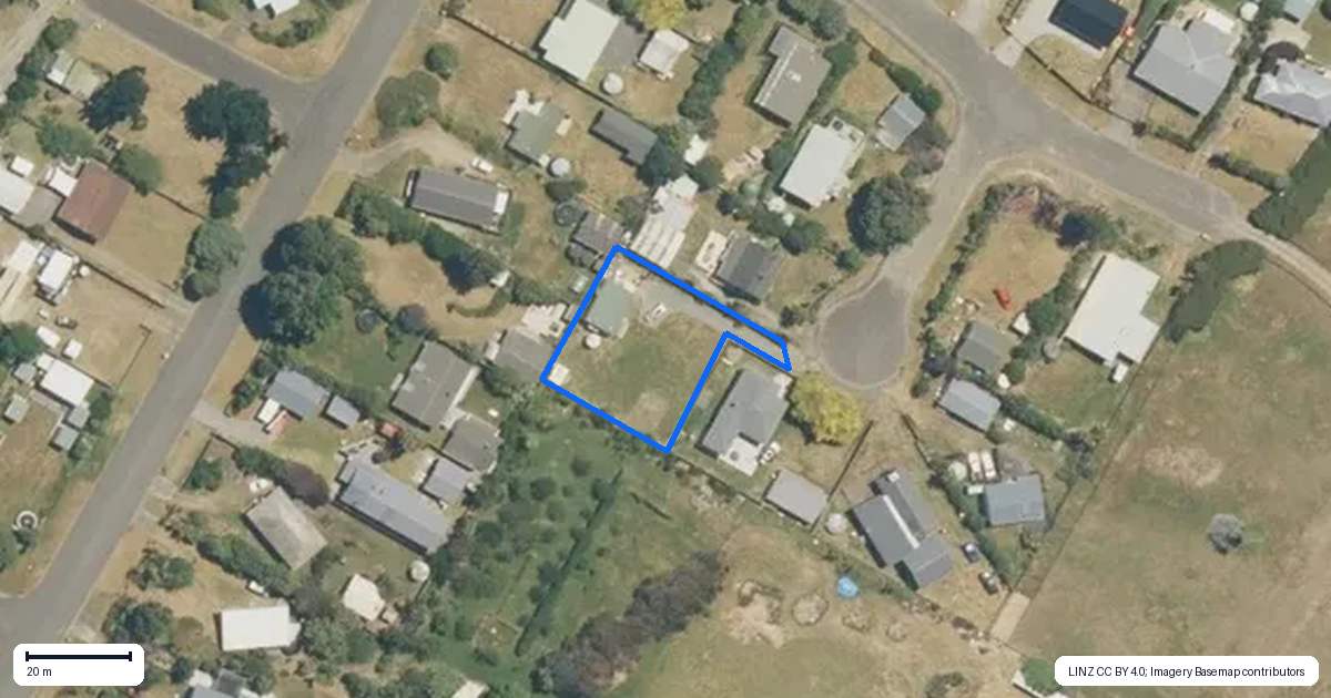 Property context map for 6 Mavis Avenue, Waikawa Beach, Manakau