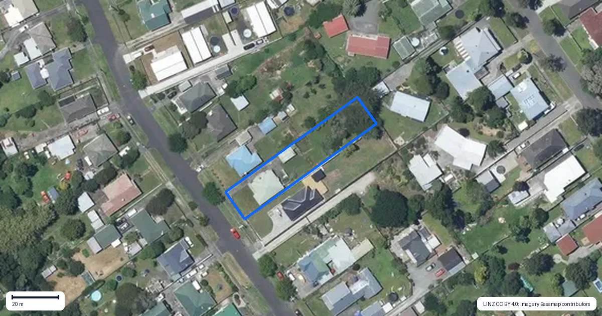 Property context map for 30 Kells Avenue, Aramoho, Whanganui