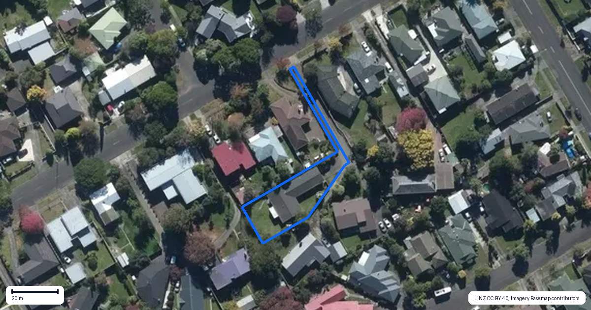 Property context map for 126C Long Melford Road, Awapuni, Palmerston North