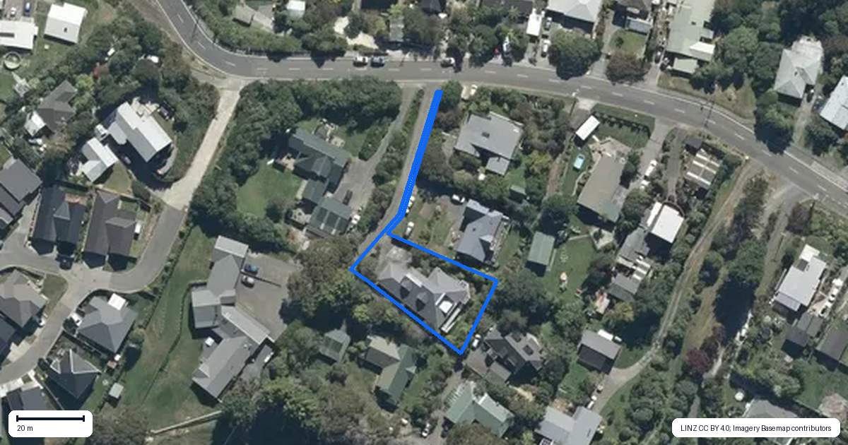 Property context map for 2/149 Hill Road, Belmont, Lower Hutt
