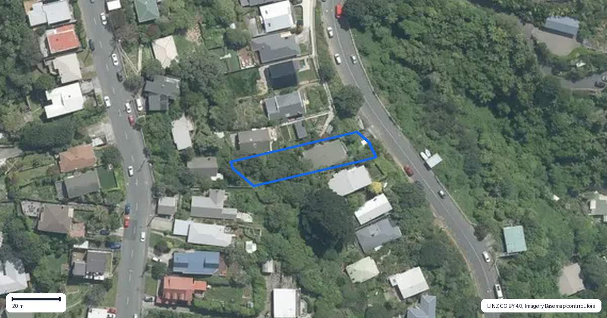 Property context map for 79 Farnham Street, Mornington, Wellington