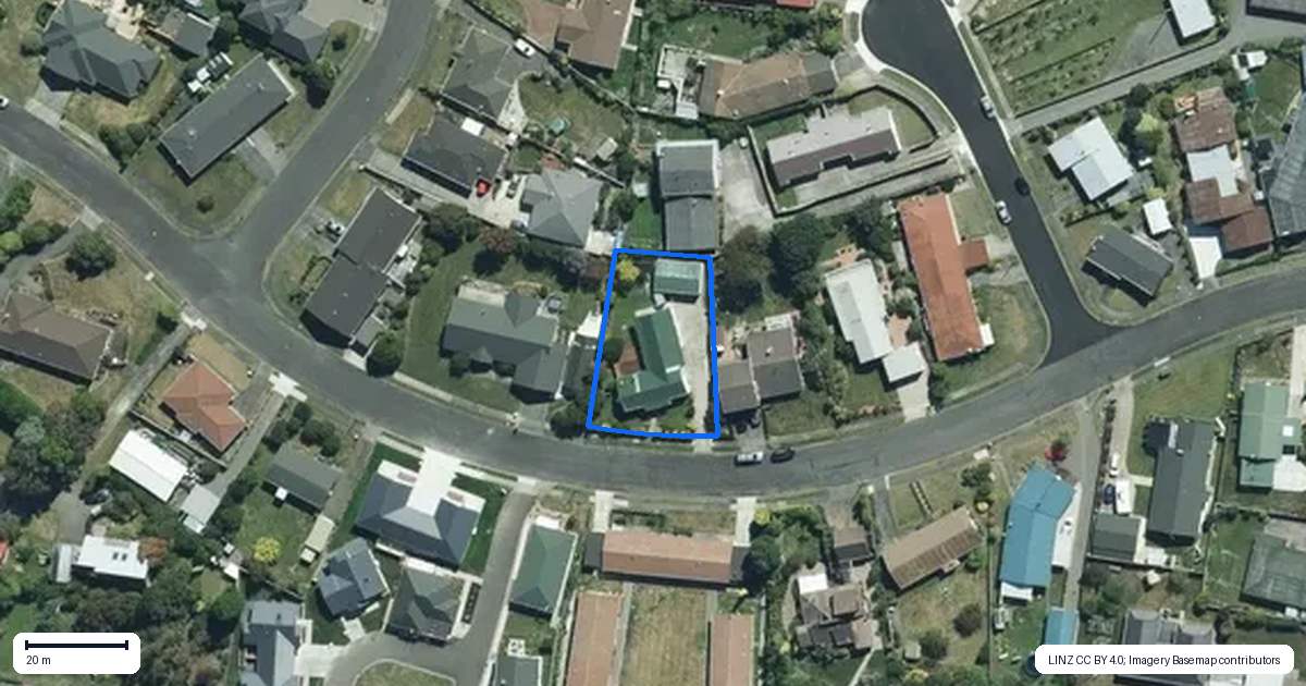 Property context map for 36 Armagh Terrace, Marton
