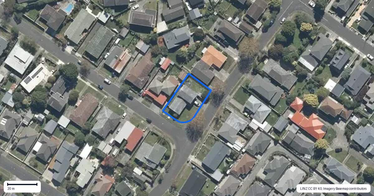 Property context map for 5 Chesney Street, Avalon, Lower Hutt