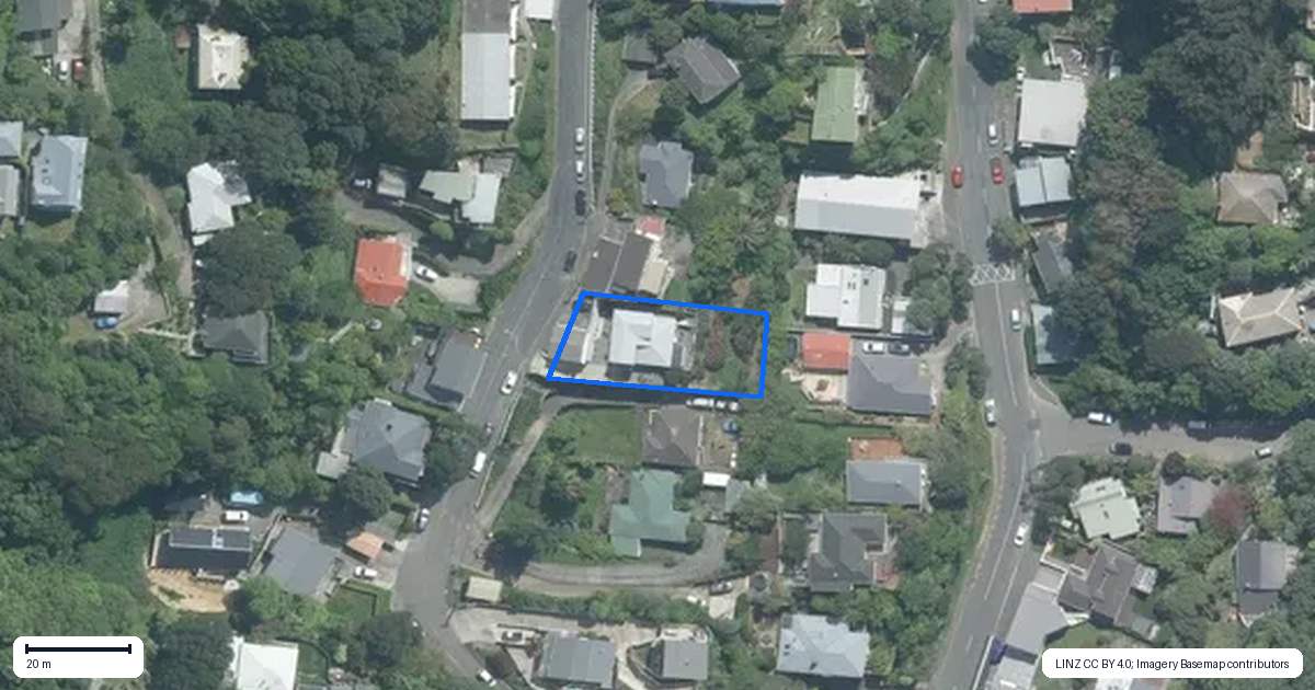 Property context map for 29 McColl Street, Vogeltown, Wellington