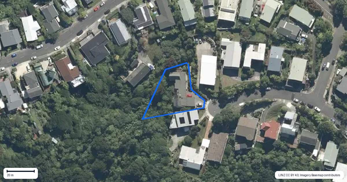 Property context map for 25B City View Grove, Harbour View, Lower Hutt