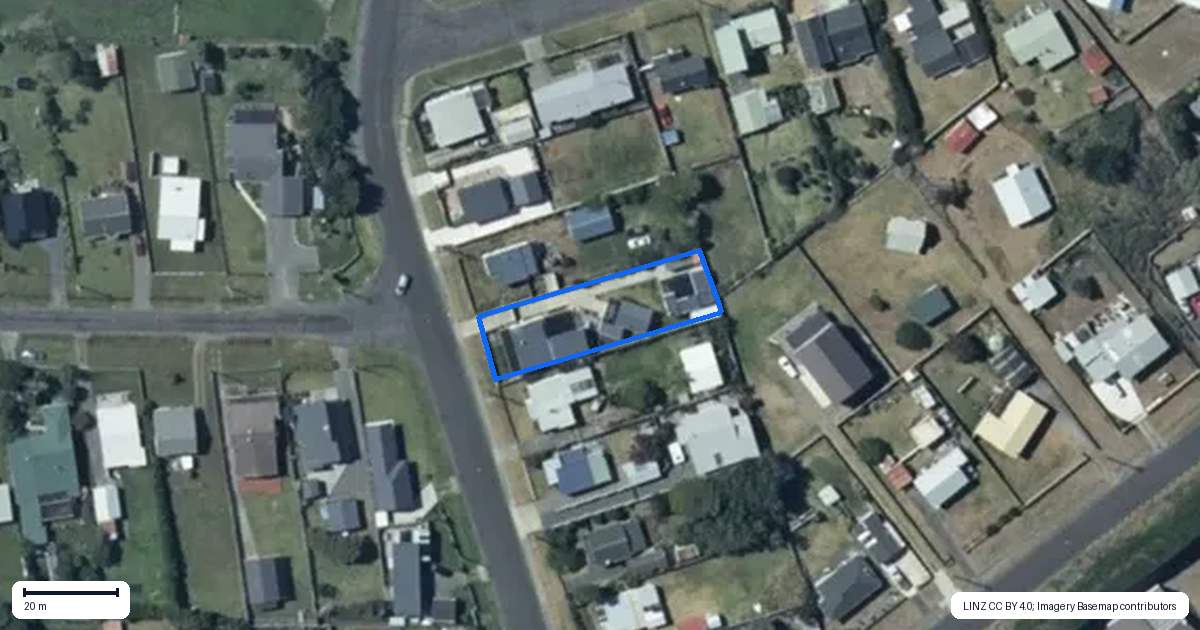Property context map for 51 Nash Parade, Foxton Beach, Foxton