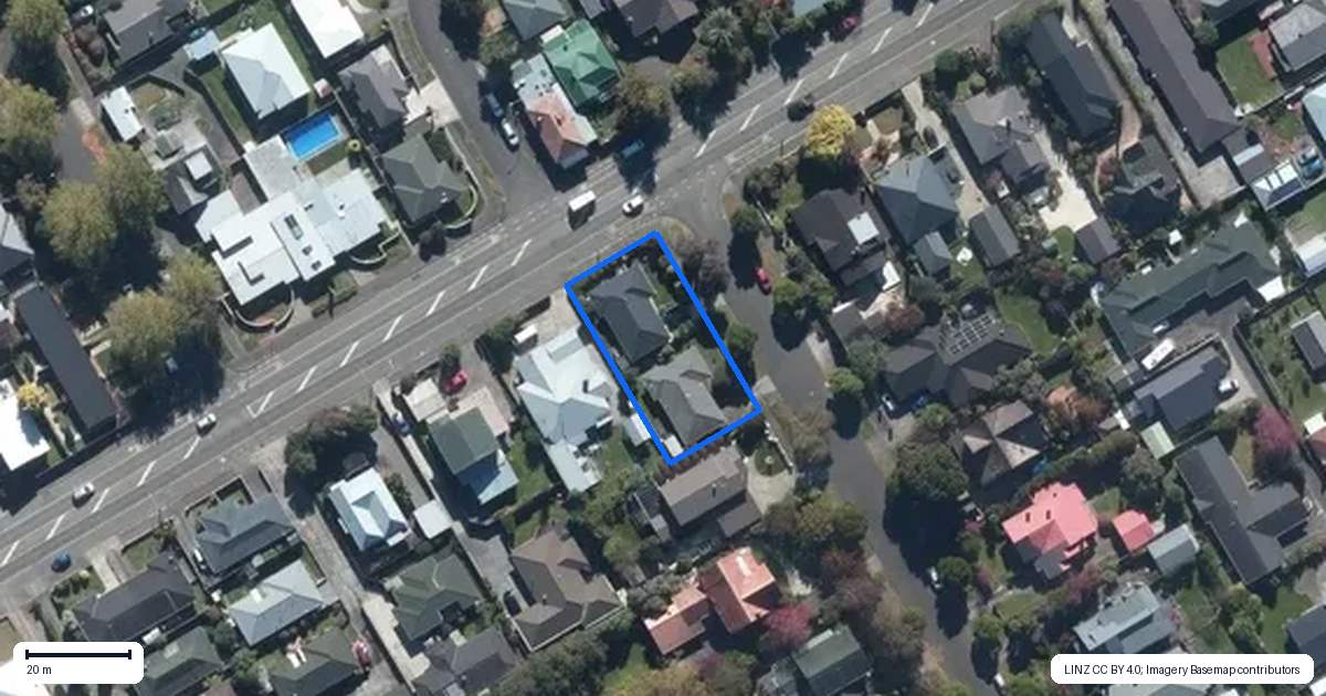 Property context map for 4 Alan Street, Palmerston North