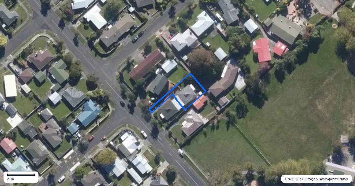 Property context map for 1/47 Langley Avenue, Milson, Palmerston North