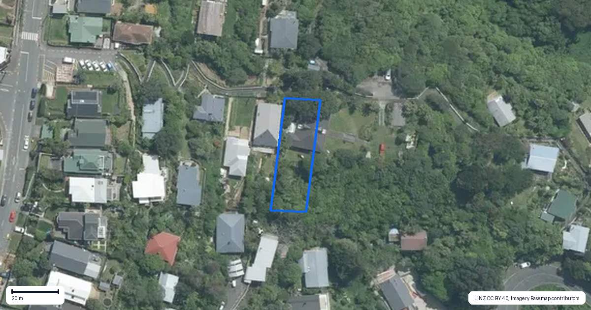 Property context map for 16 Ingestre Street, Vogeltown, Wellington