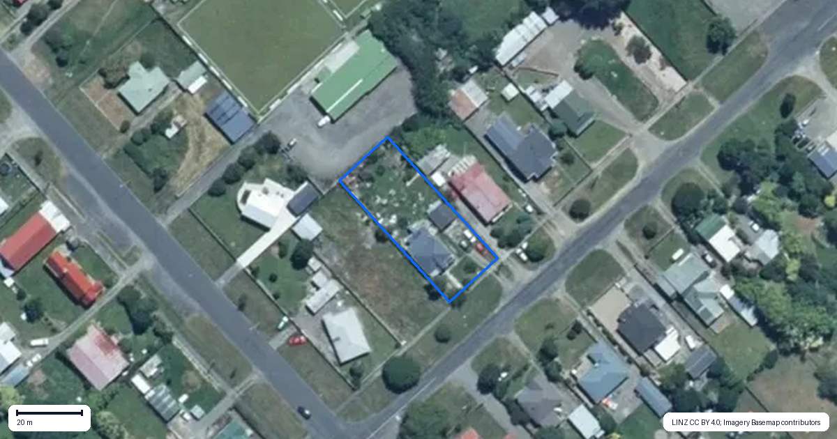 Property context map for 45 Vogel Street, Shannon