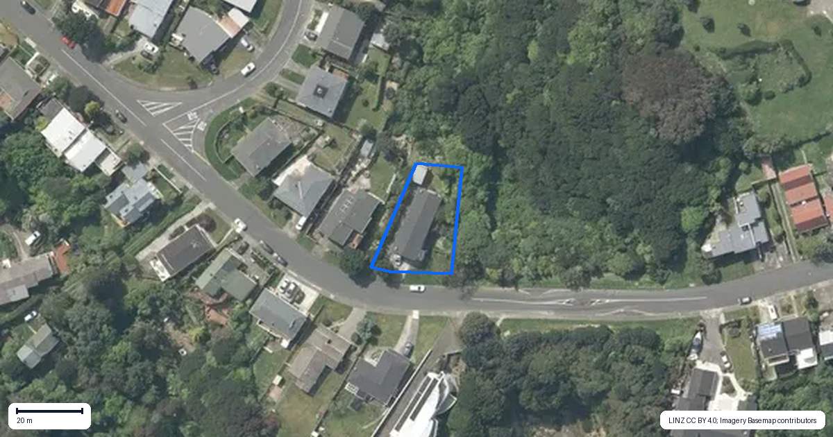 Property context map for 27A Penryn Drive, Camborne, Porirua