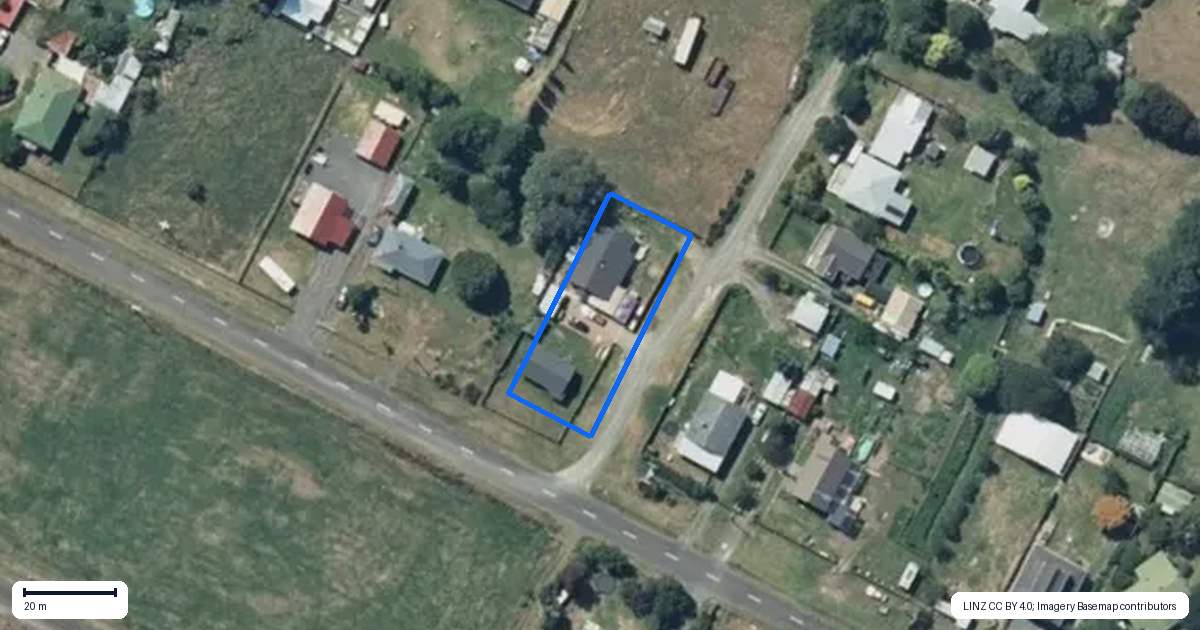 Property context map for 1 Tuka Street, Manunui, Taumarunui