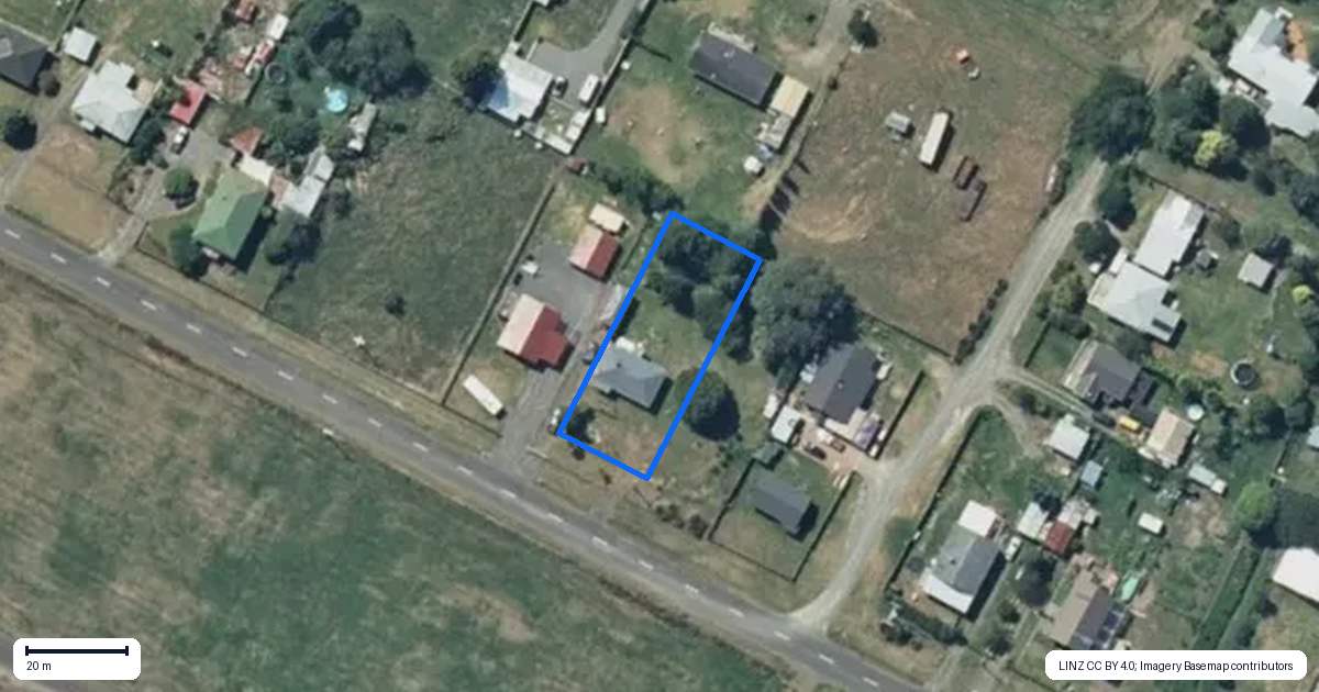 Property context map for 35 Taitua Street, Manunui, Taumarunui