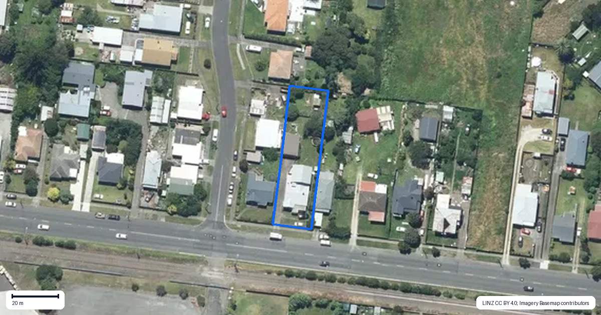 Property context map for 218 Heads Road, Gonville, Whanganui