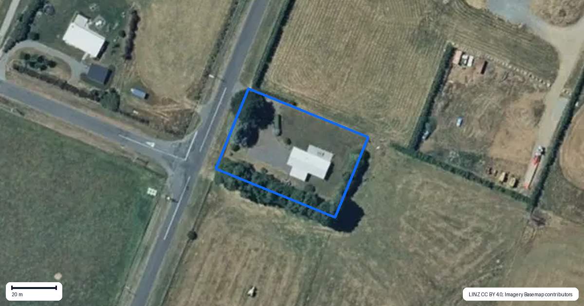 Property context map for 62 Ruapehu Road, Ohakune