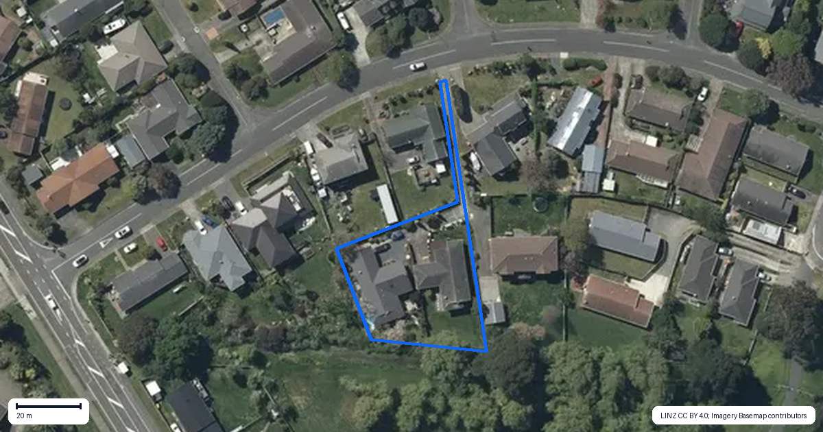 Property context map for 16 The Avenue, Paraparaumu Beach, Paraparaumu