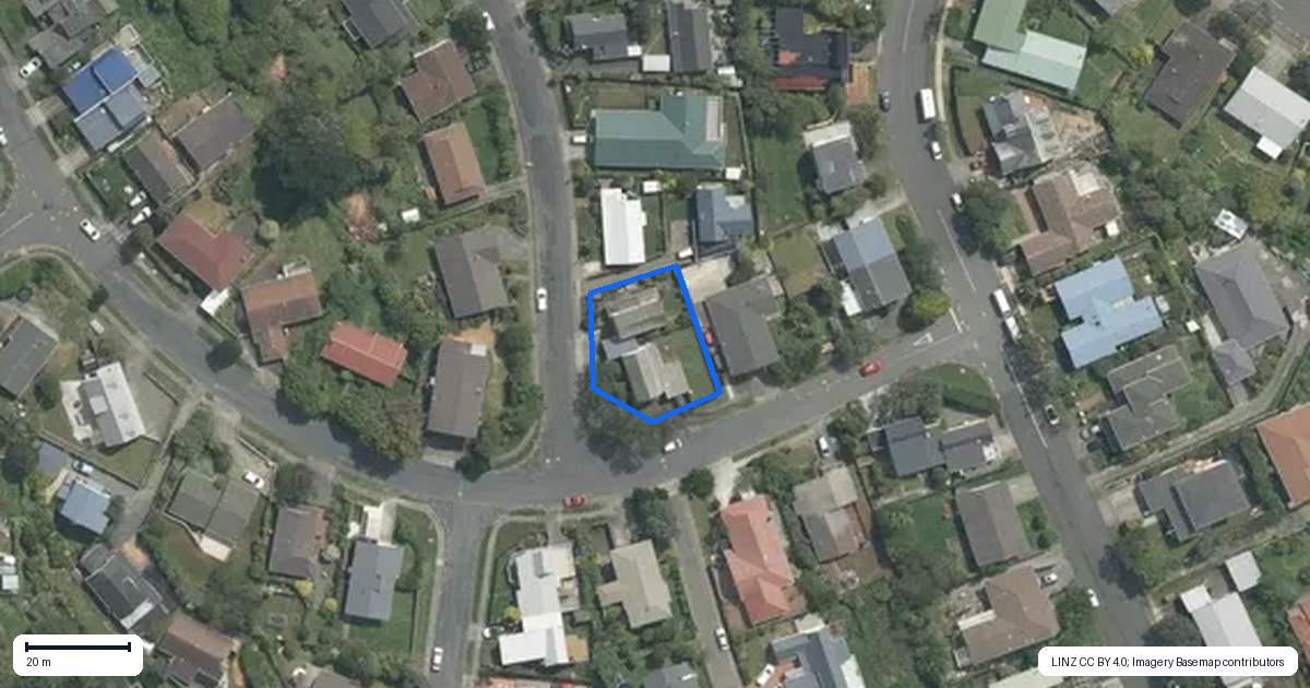 Property context map for 2A Bandipur Terrace, Broadmeadows, Wellington