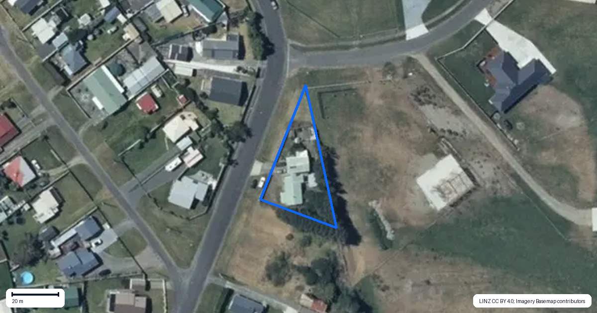 Property context map for 21 Thomas Place, Foxton Beach, Foxton