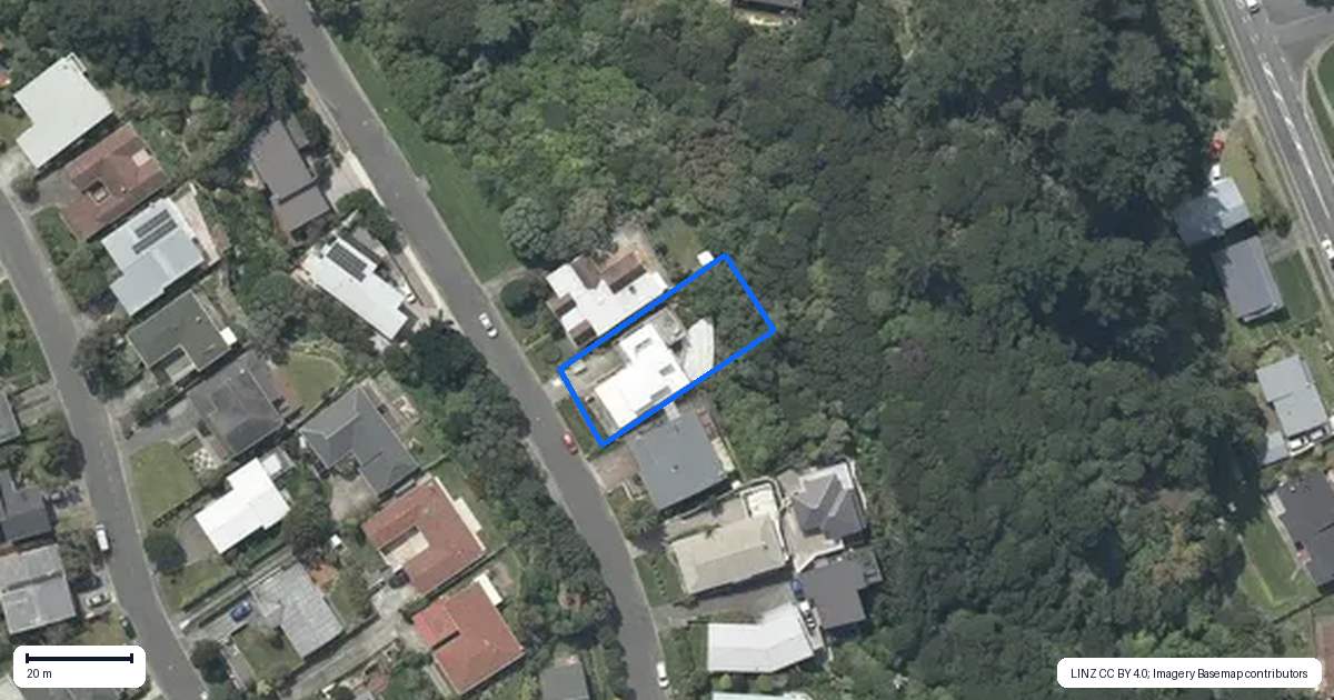 Property context map for 164 Kahu Road, Paremata, Porirua