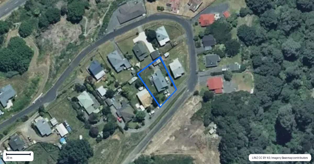 Property context map for 52 Sunshine Road, Taumarunui
