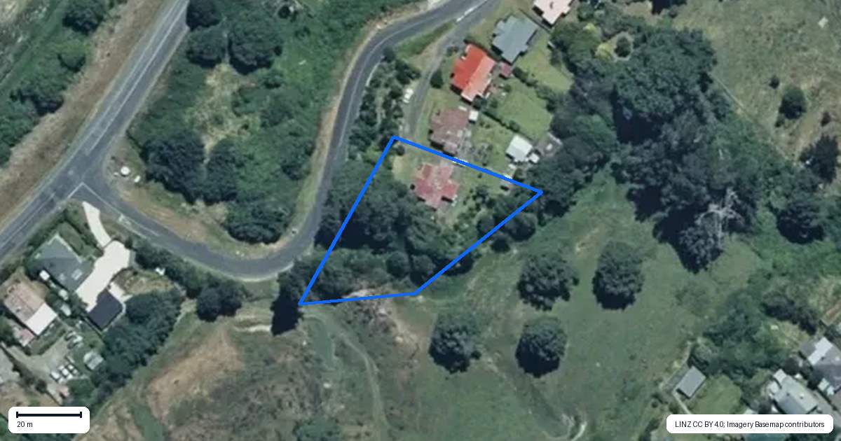 Property context map for 12 Sunshine Road, Taumarunui