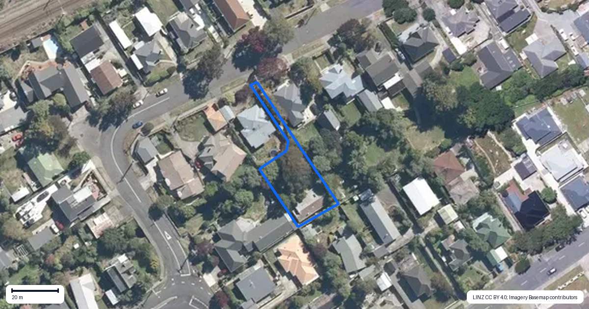 Property context map for 23A Heretaunga Square, Silverstream, Upper Hutt