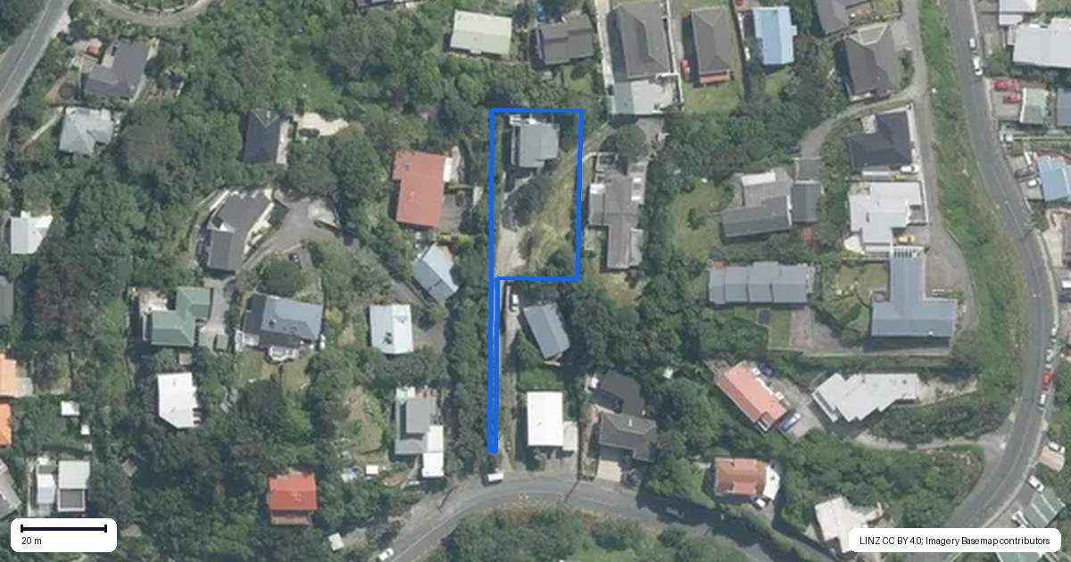 Property context map for 48A Hungerford Road, Houghton Bay, Wellington