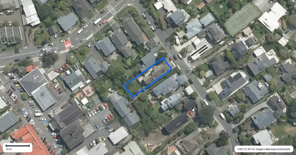 Property context map for 6 Lochiel Road, Khandallah, Wellington