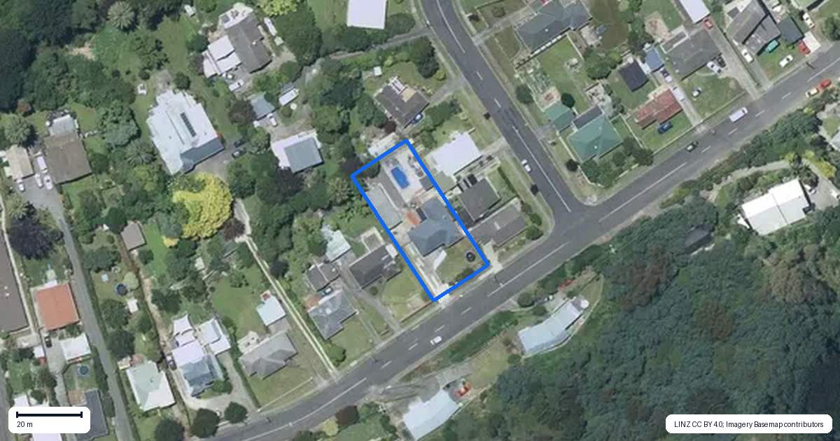Property context map for 91 Ikitara Road, Whanganui East, Whanganui