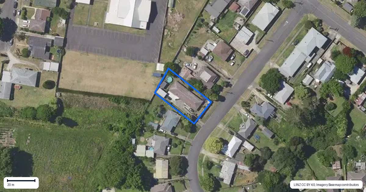 Property context map for 60 Atkinson Street, Mangapapa, Gisborne