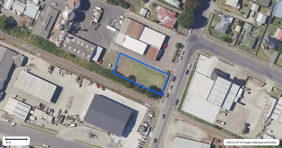 Property context map for 173 Stanley Road, Awapuni, Gisborne