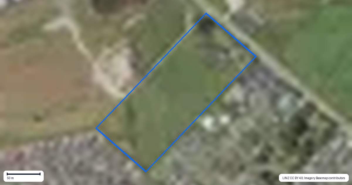 Property context map for 458 Back Ormond Road, Lytton West, Gisborne