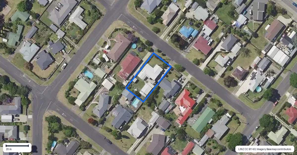 Property context map for 10 Leon Street, Riverdale, Gisborne