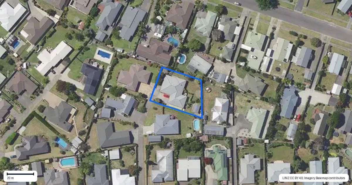 Property context map for 61 Potae Avenue, Lytton West, Gisborne