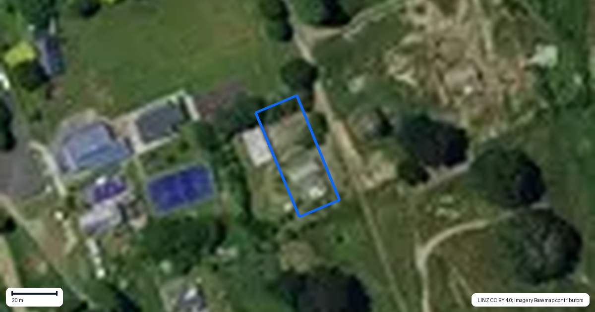 Property context map for 10 Kirk Street, Matawai