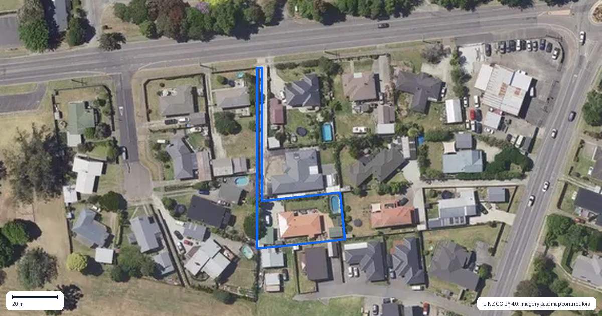 Property context map for 346 Nelson Road, Riverdale, Gisborne