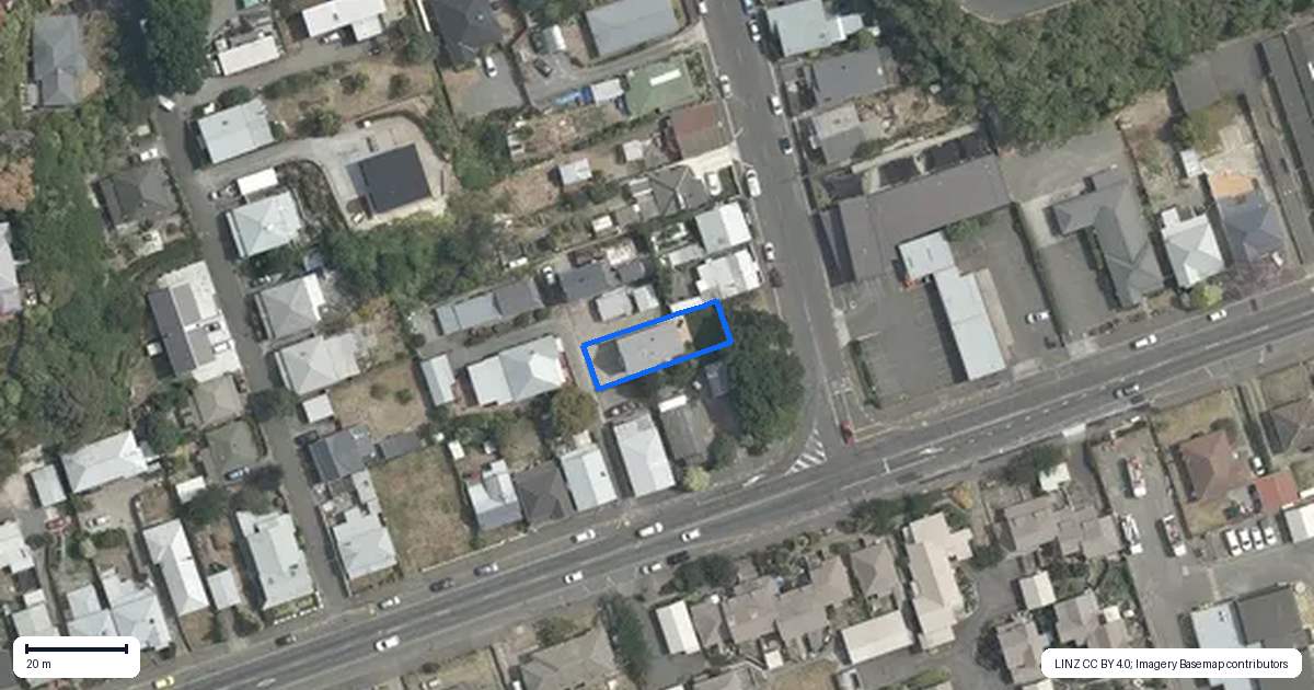 Property context map for 155 Carlyle Street, Napier South, Napier