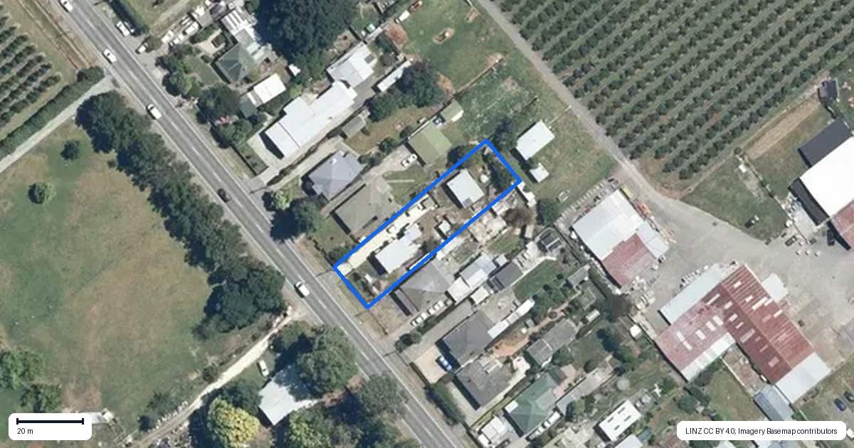Property context map for 14 Evenden Road, Tomoana, Hastings