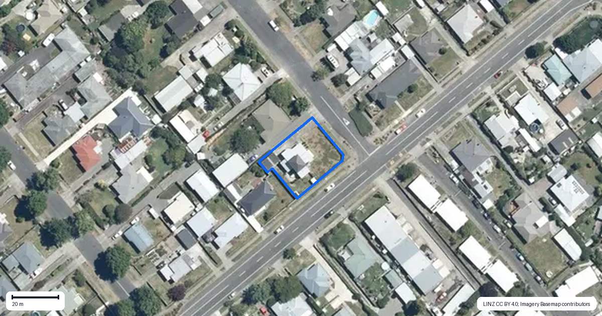 Property context map for 915 Lawrence Street, Akina, Hastings