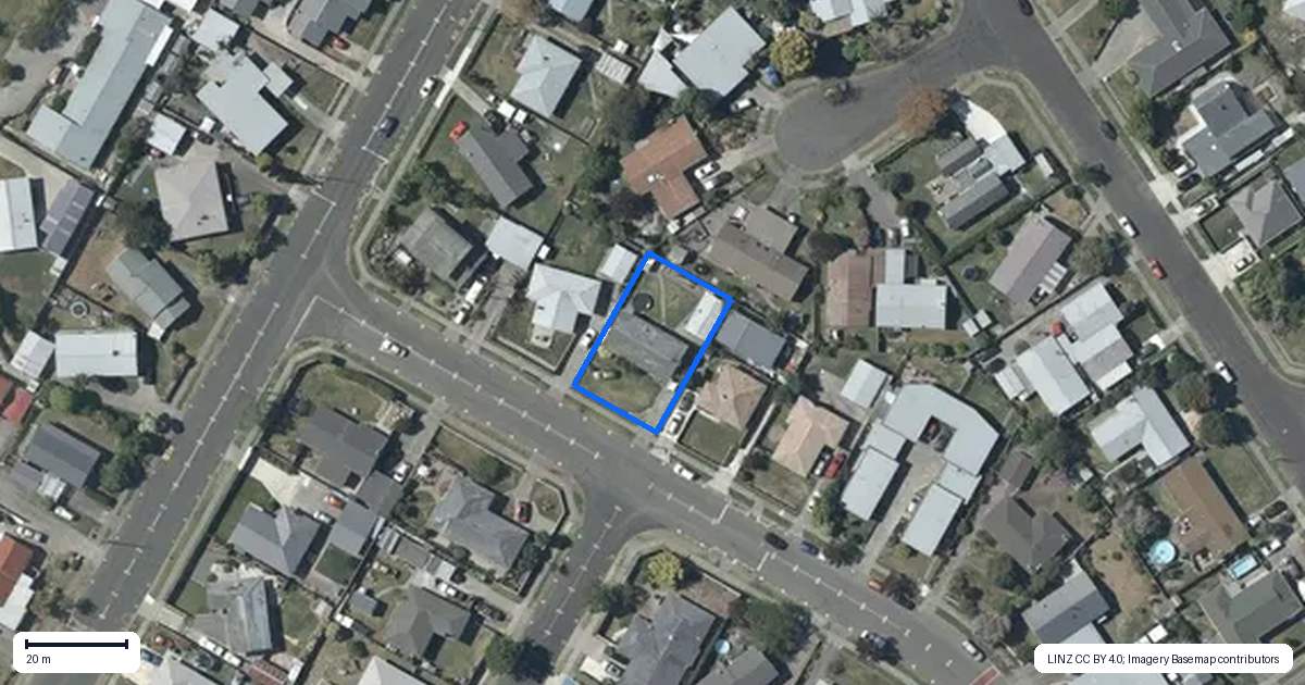 Property context map for 48 Ranfurly Street, Tamatea, Napier