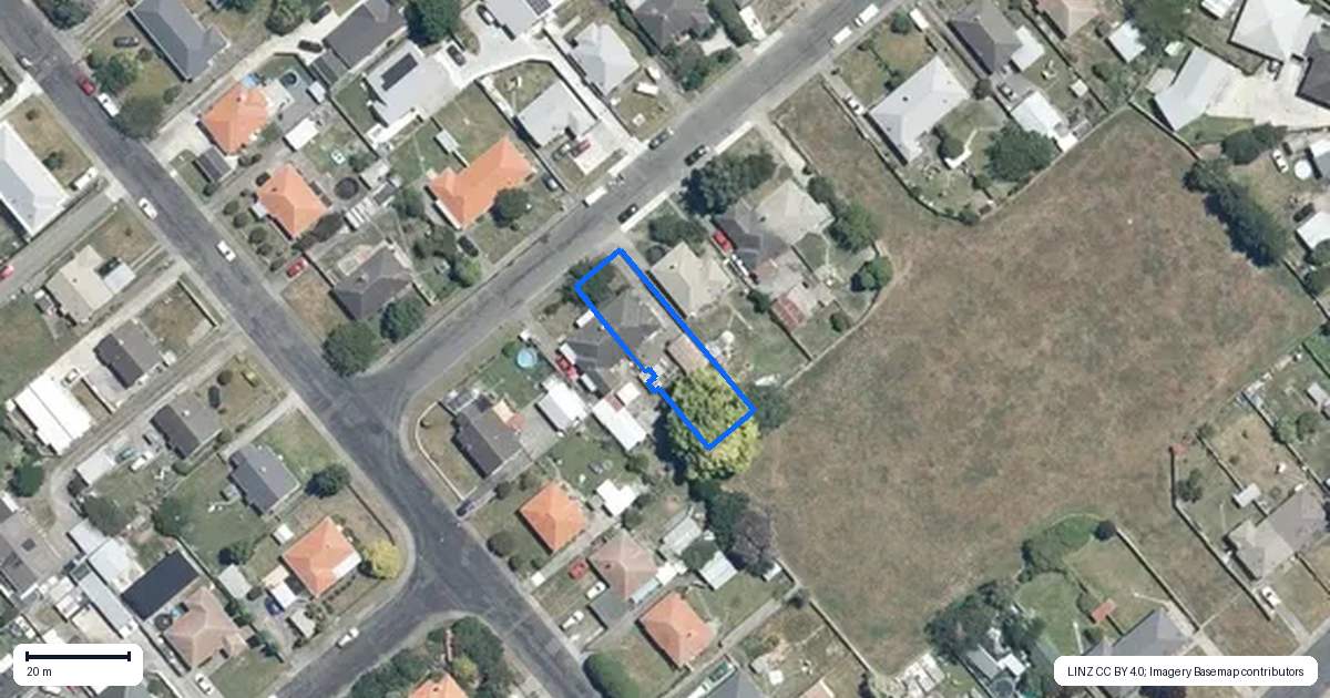 Property context map for 705 Kowhai Street, Mahora, Hastings