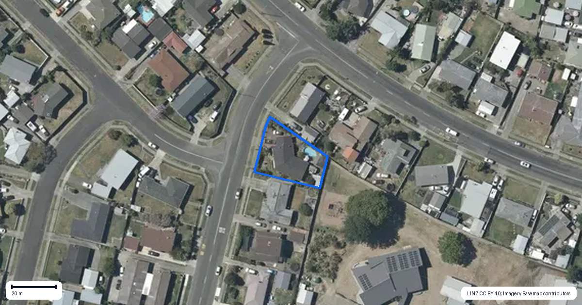 Property context map for 3 Freyberg Avenue, Tamatea, Napier