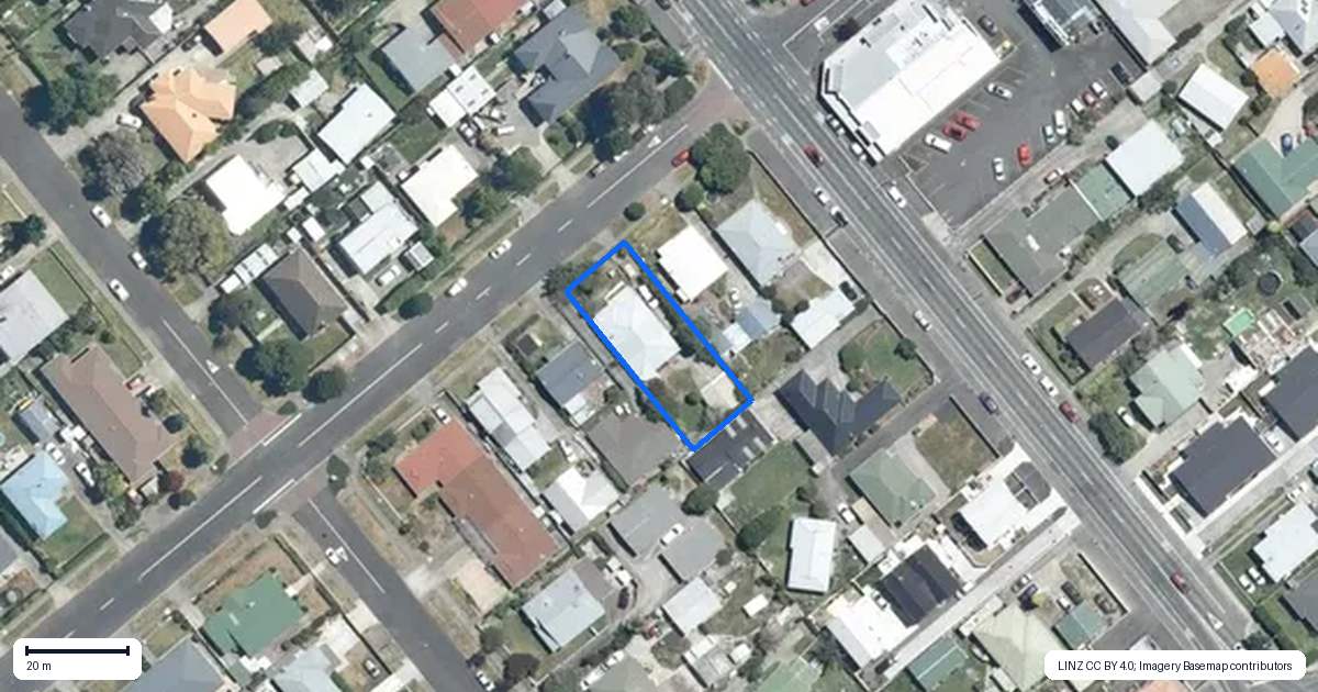 Property context map for 307 Riverslea Road North, Parkvale, Hastings
