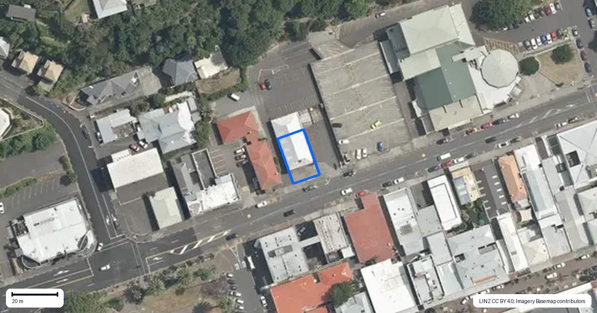 Property context map for 147 Tennyson Street, Napier South, Napier