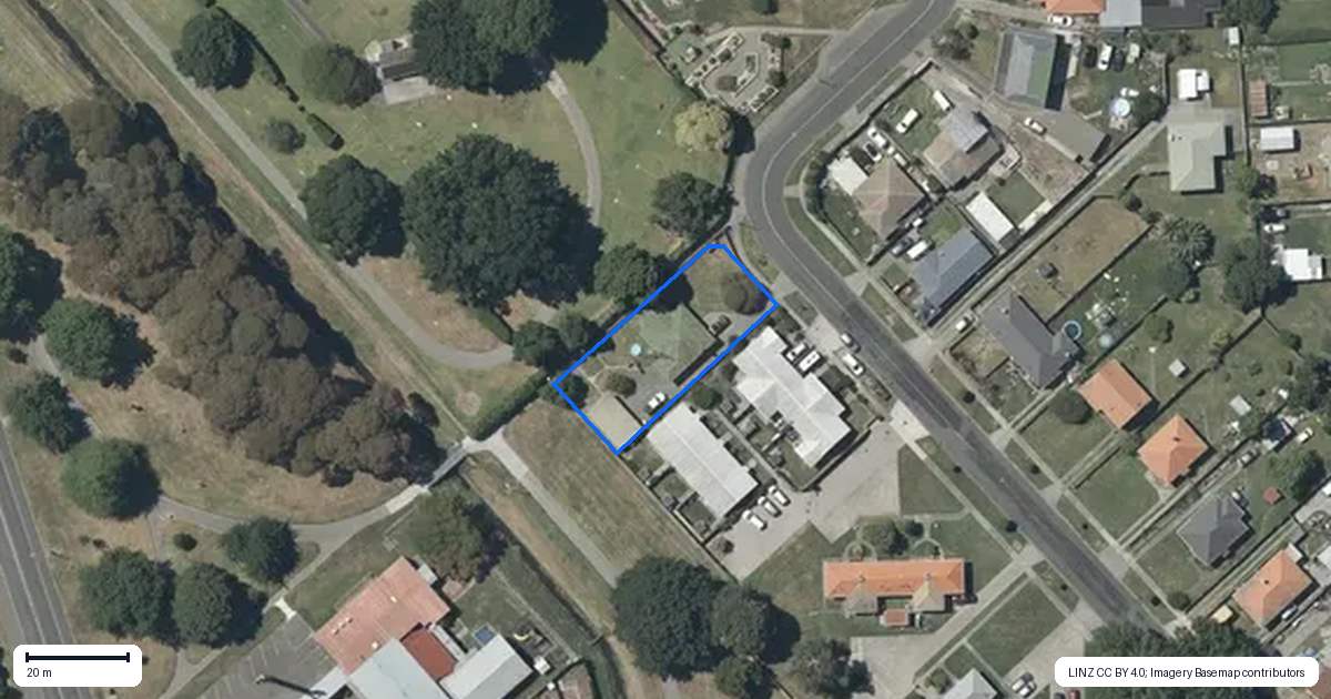 Property context map for 35A Russell Road, Marewa, Napier