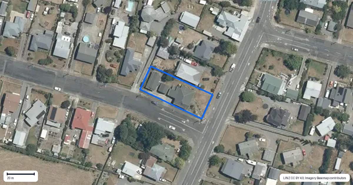 Property context map for 60 Racecourse Road, Waipukurau