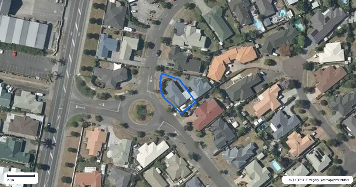 Property context map for 91B Kensington Drive, Taradale, Napier