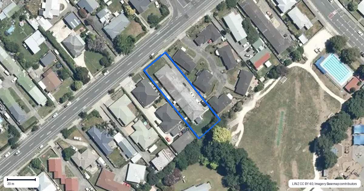 Property context map for 1/309 Windsor Avenue, Parkvale, Hastings
