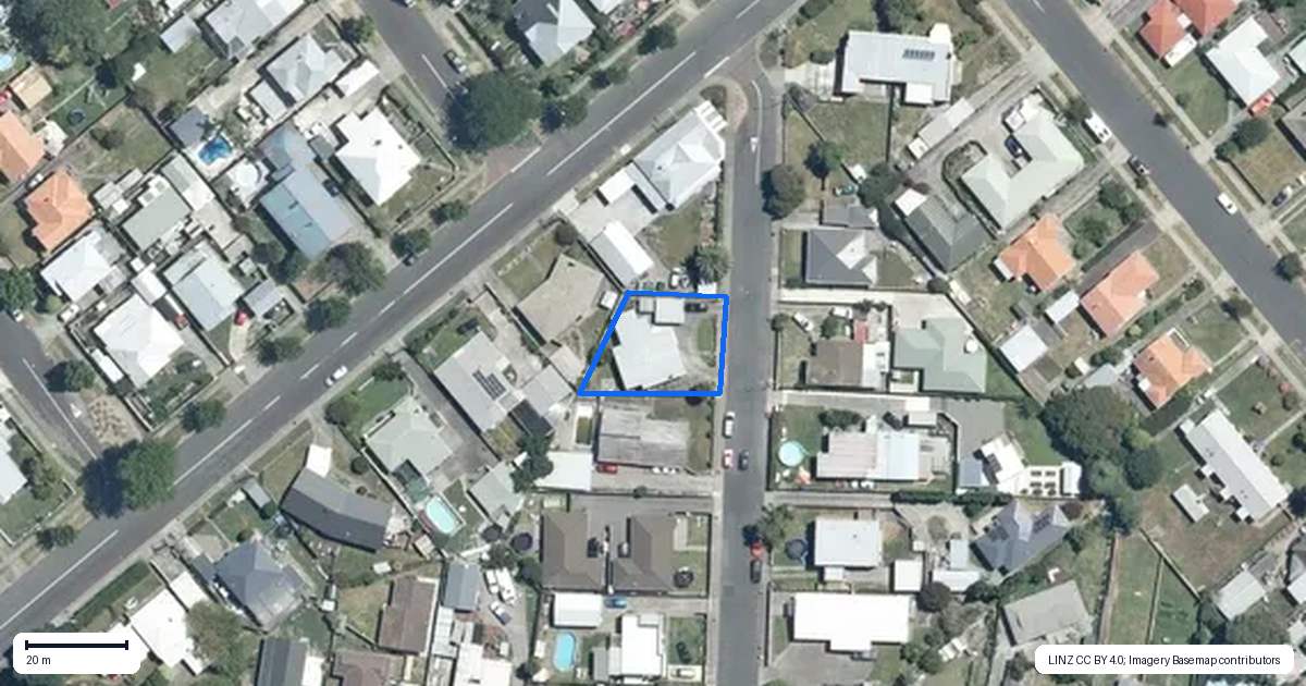 Property context map for 603 Elm Road, Akina, Hastings
